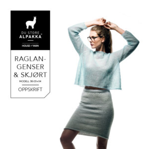 DSA36-03+04 Raglan-trøje & nederdel