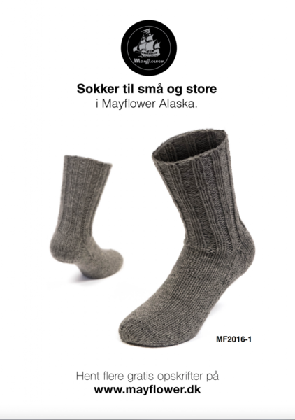 Sokker til små og store i Mayflower Alaska