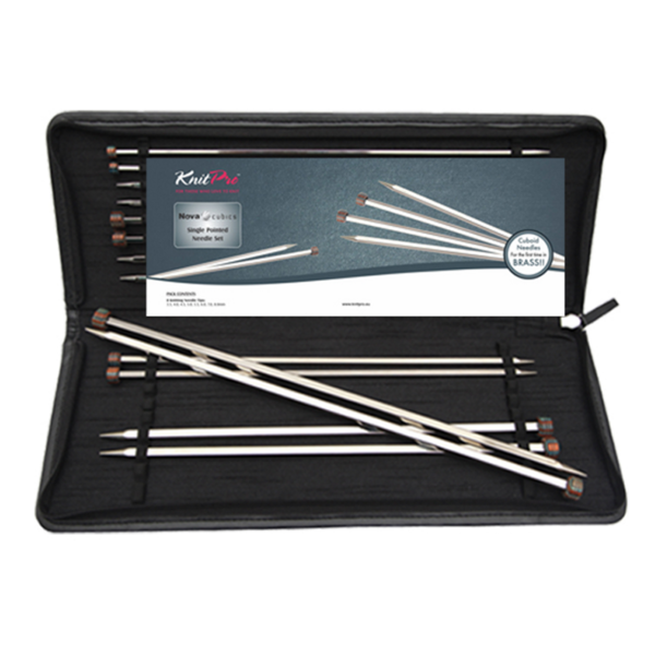 KnitPro NOVA CUBICS Jumperpindesæt 25 cm