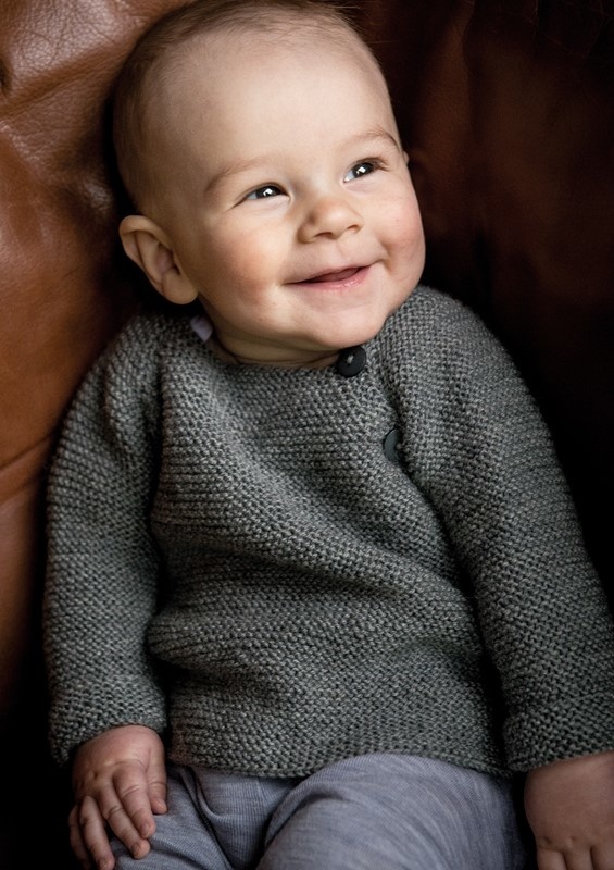 129-1  Trøje med sidelukning