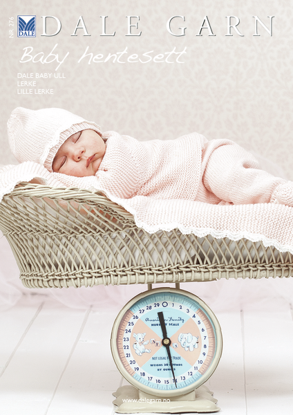 DG276 BABY HENTESETT - 11 GRATIS opskrifter i Baby Ull, Lerke, Lille Lerke