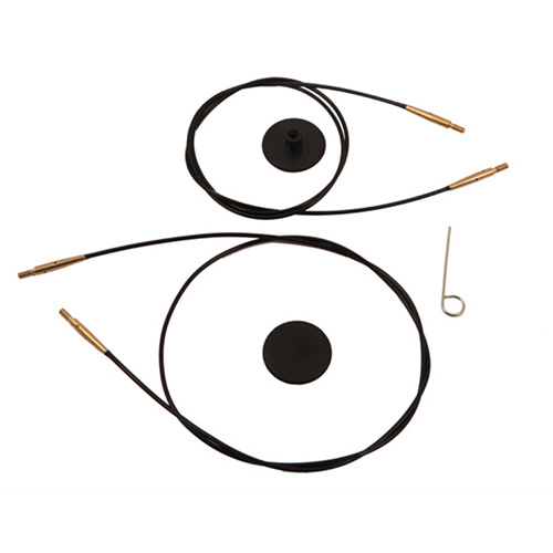 KnitPro Wire Sort GULD (40-150 cm)