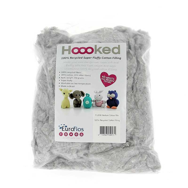 Hoooked 100% genanvendt økologisk bomuldsfyld