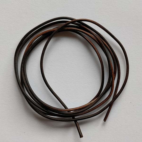 Lædersnor, Mørk BRUN