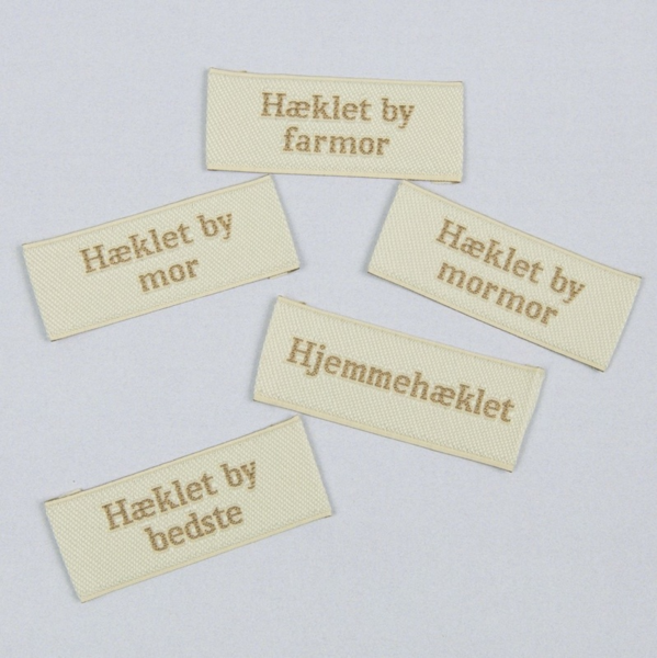 Labels Hæklet By