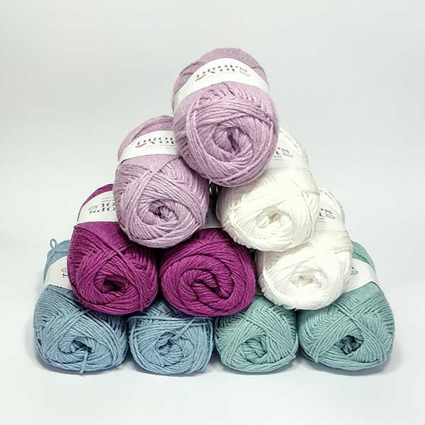 DLY9 Garnpakke - Winter Garden - 10 ngl