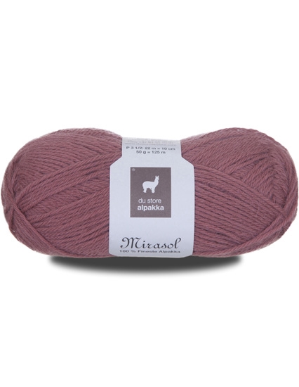 DU STORE ALPAKKA MIRASOL 2042 Pudderrosa