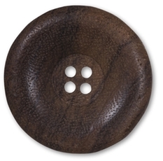 Du Store Alpakka LB20-38 Brun træknap 38mm