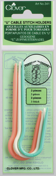 Clover Snoningspind, U-FORMET, 3 stk