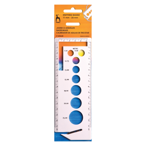 Pony pindemåler m/KNIV (11-25 mm)