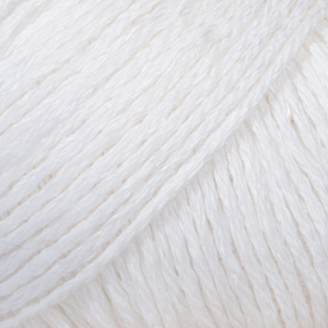 DROPS Bomull-Lin Uni Colour 01 Hvid