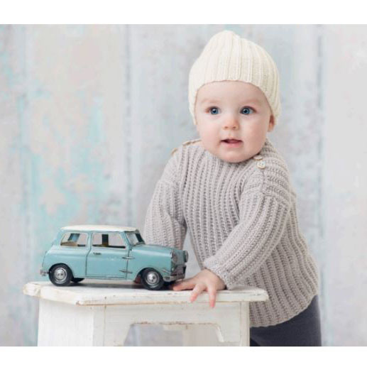 DG313 Baby & småbarn -  15 GRATIS opskrifter i Baby Ull og Lille Lerke