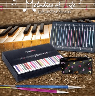 KnitPro ZING Udskiftelige Rundpindesæt - MELODIES OF LIFE