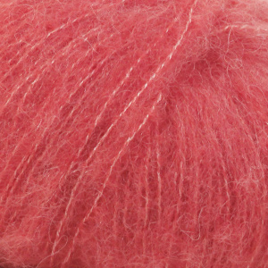 DROPS Alpaca Brushed Silk Uni Colour 06 Koral