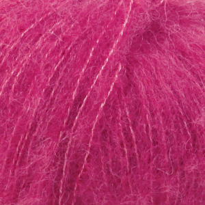 DROPS Alpaca Brushed Silk Uni Colour 18 Cerise