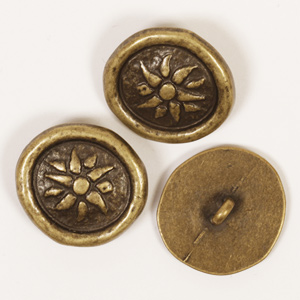 DROPS Rund (inca) knap 15mm (nr. 531)