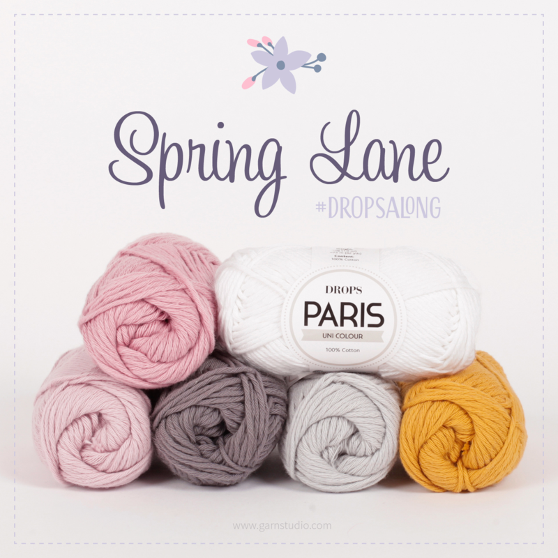 DROPS-Along : Spring Lane PARIS (29 nøgler DROPS PARIS)