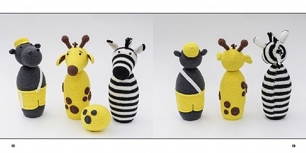 Bog: Hæklede kegledukker - til spil og lej