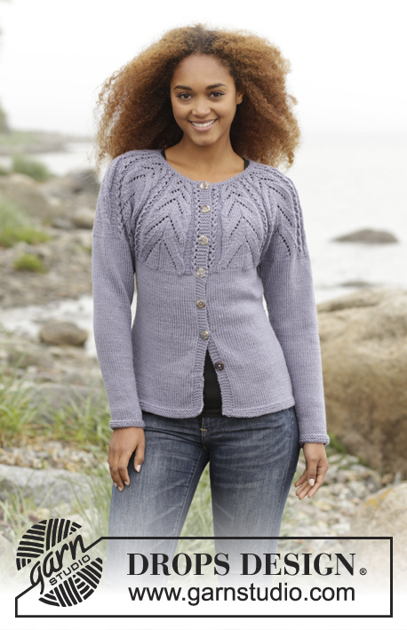 171-11 Magic Web Cardigan by DROPS Design