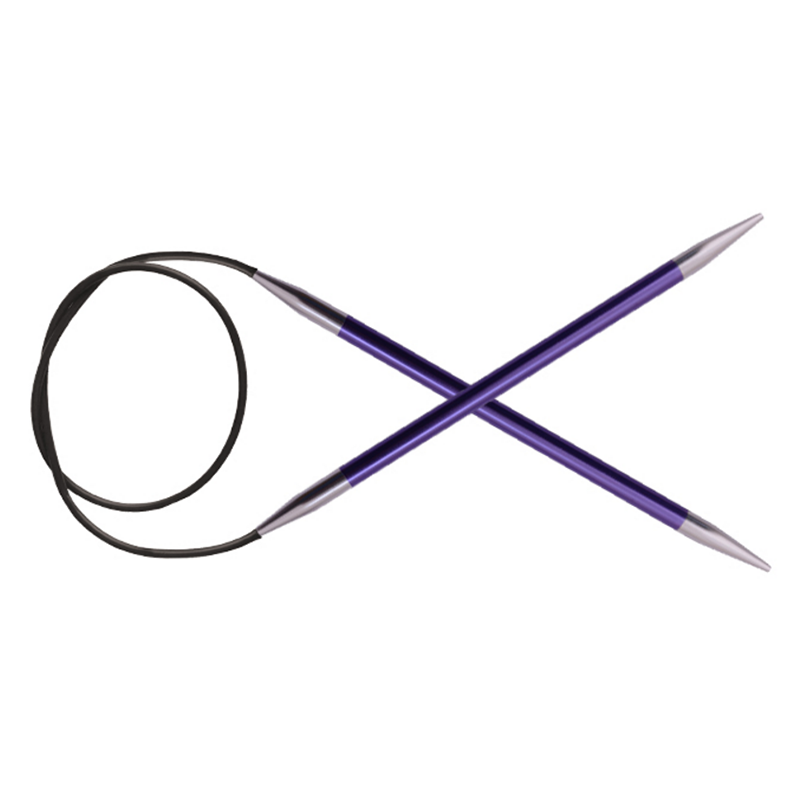 KnitPro ZING rundpind 80 cm (2.50-12.00mm)
