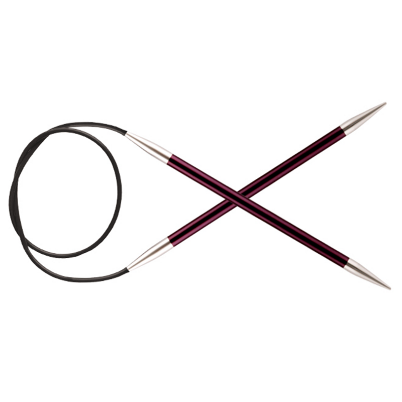 KnitPro ZING rundpind 60 cm (2.50-12.00mm)