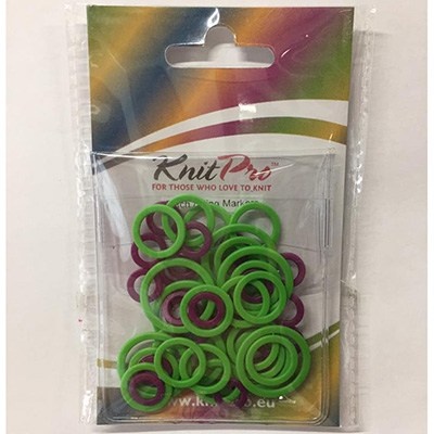 KnitPro Maskemarkører, lukkede ringe (50 stk)