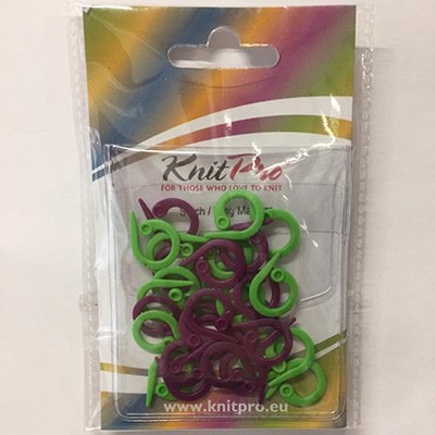 KnitPro Maskemarkører, åbne ringe (30 stk)
