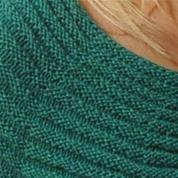 2094BC BLUSE MED BÆRESTYKKE OG RIB