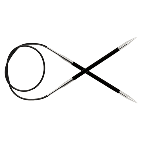 KnitPro Karbonz FASTE Rundpinde 40 cm (2-6.00mm)