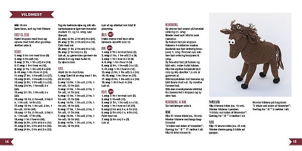 Bog: Hæklede vilde dyr