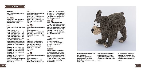 Bog: Hæklede vilde dyr