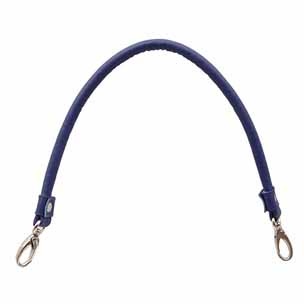 Knitpro Taskehåndtag m/krog, imiteret læder (2 stk)