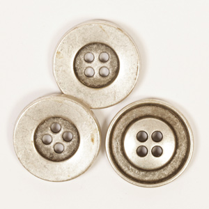 DROPS Rund sølvknap 20mm (nr. 533)