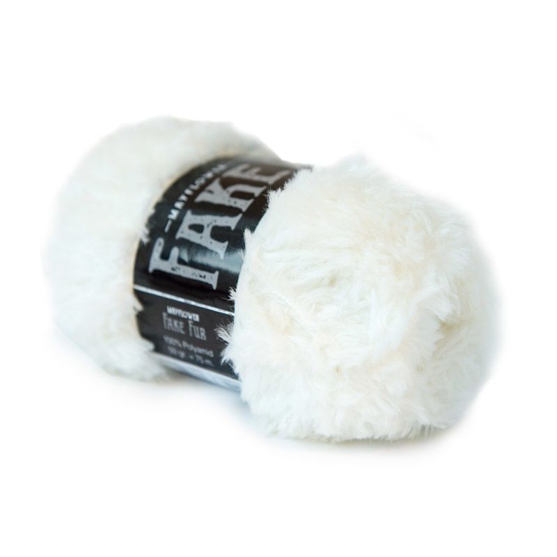 Mayflower Fake Fur 05 Hvid