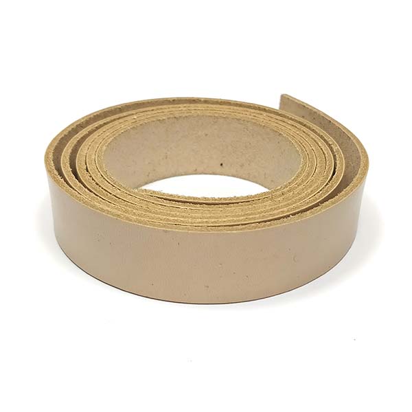 Læderrem, Natur, 20 mm