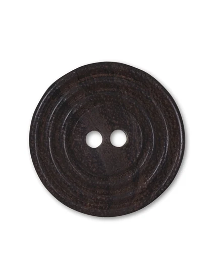 Du Store Alpakka Brun træknap 38mm (LB17-38)