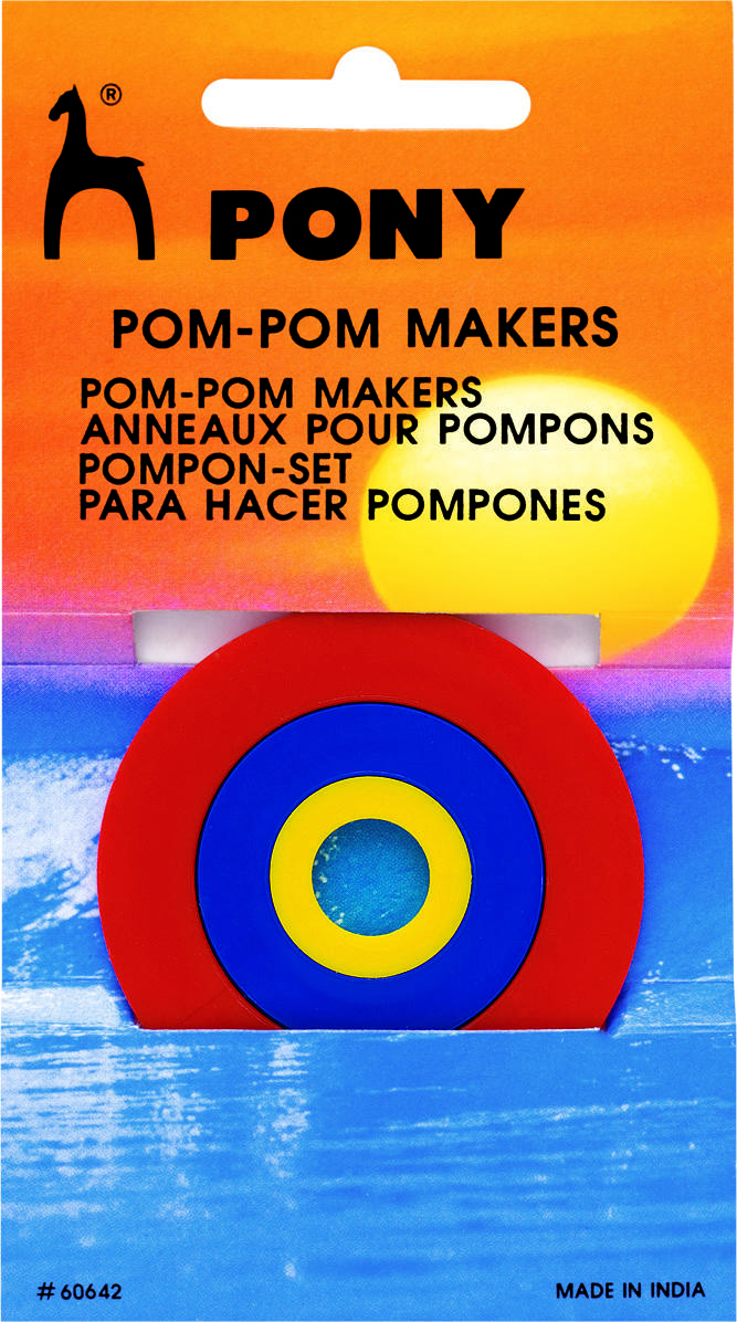 PONY Pompon Maker (3-i-1)