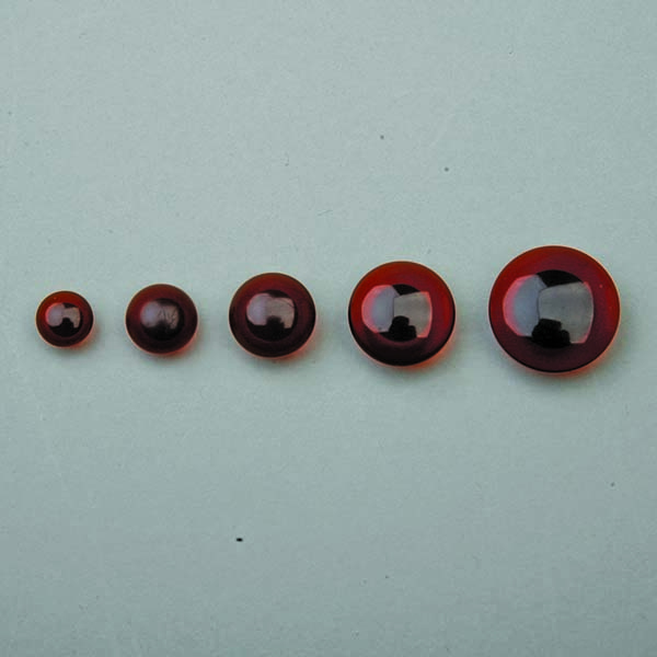 Sikkerhedsøjne m/låsering, Brun/Sort (2 stk)