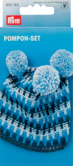 PRYM Pompon sæt (4 farver/str.)