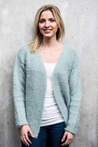 Strikket Cardigan i Mayflower Paris
