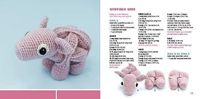 Bog: Hæklede pusledyr