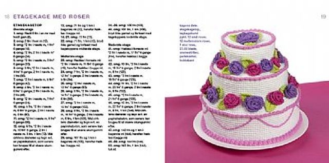 Bog: Hæklede kager og søde sager