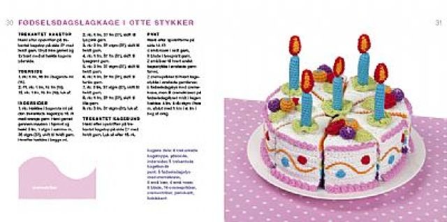 Bog: Hæklede kager og søde sager