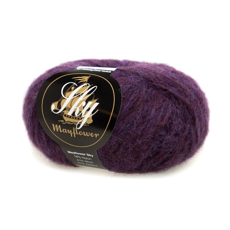 Mayflower Sky (18% Nylon, 41% Uld og 41% Alpaca)