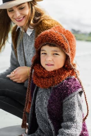 MR35-03 Løs hals, hue og vanter