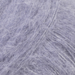 DROPS Alpaca Brushed Silk Uni Colour 17 Lys lavendel