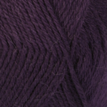 DROPS Uni Colour 4377 Mørk lilla