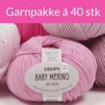 DROPS Baby Merino Garnpakke 40 nøgler