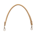 Knitpro Taskehåndtag m/krog, imiteret læder (2 stk)