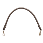 Knitpro Taskehåndtag m/krog, imiteret læder (2 stk)